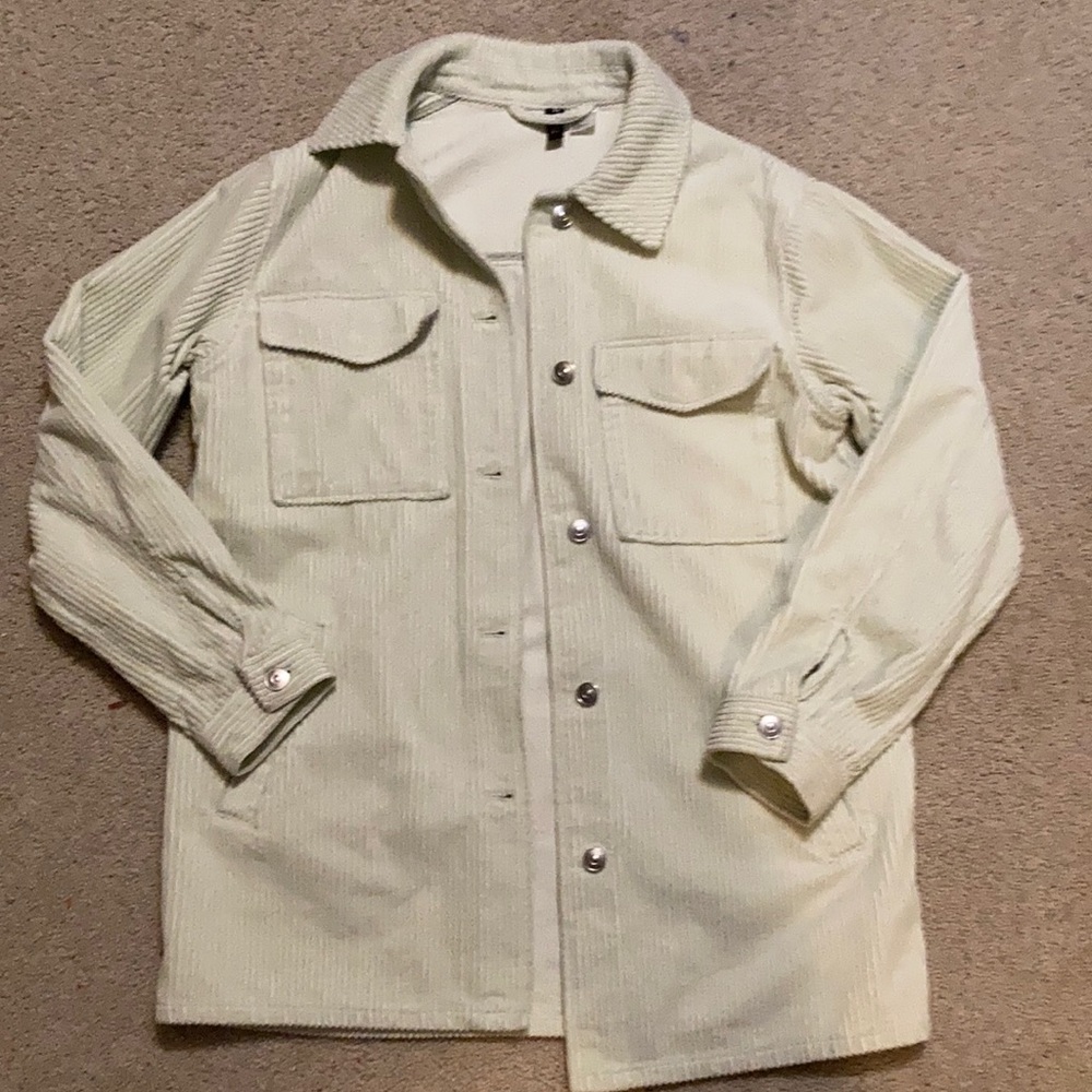 H&M oversized shacket Size: Women’s xs